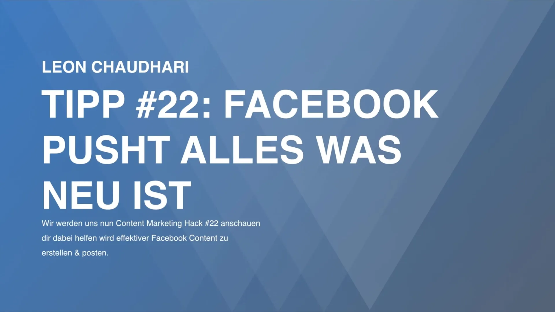 Facebook marketing hacks for more visibility