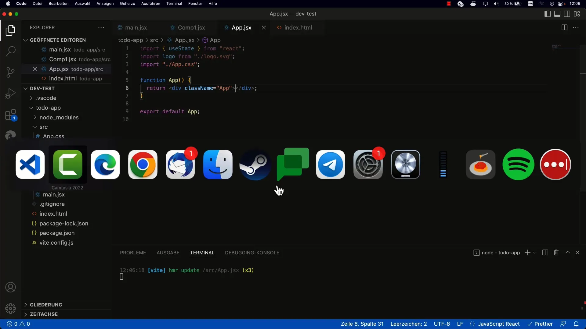 Zustand mit useState in React effektiv verwalten