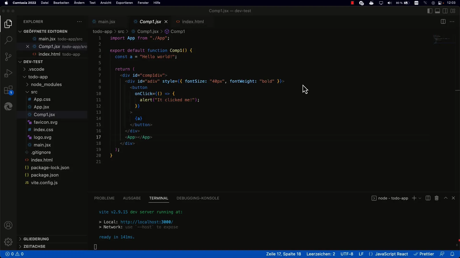 Zustand mit useState in React effektiv verwalten