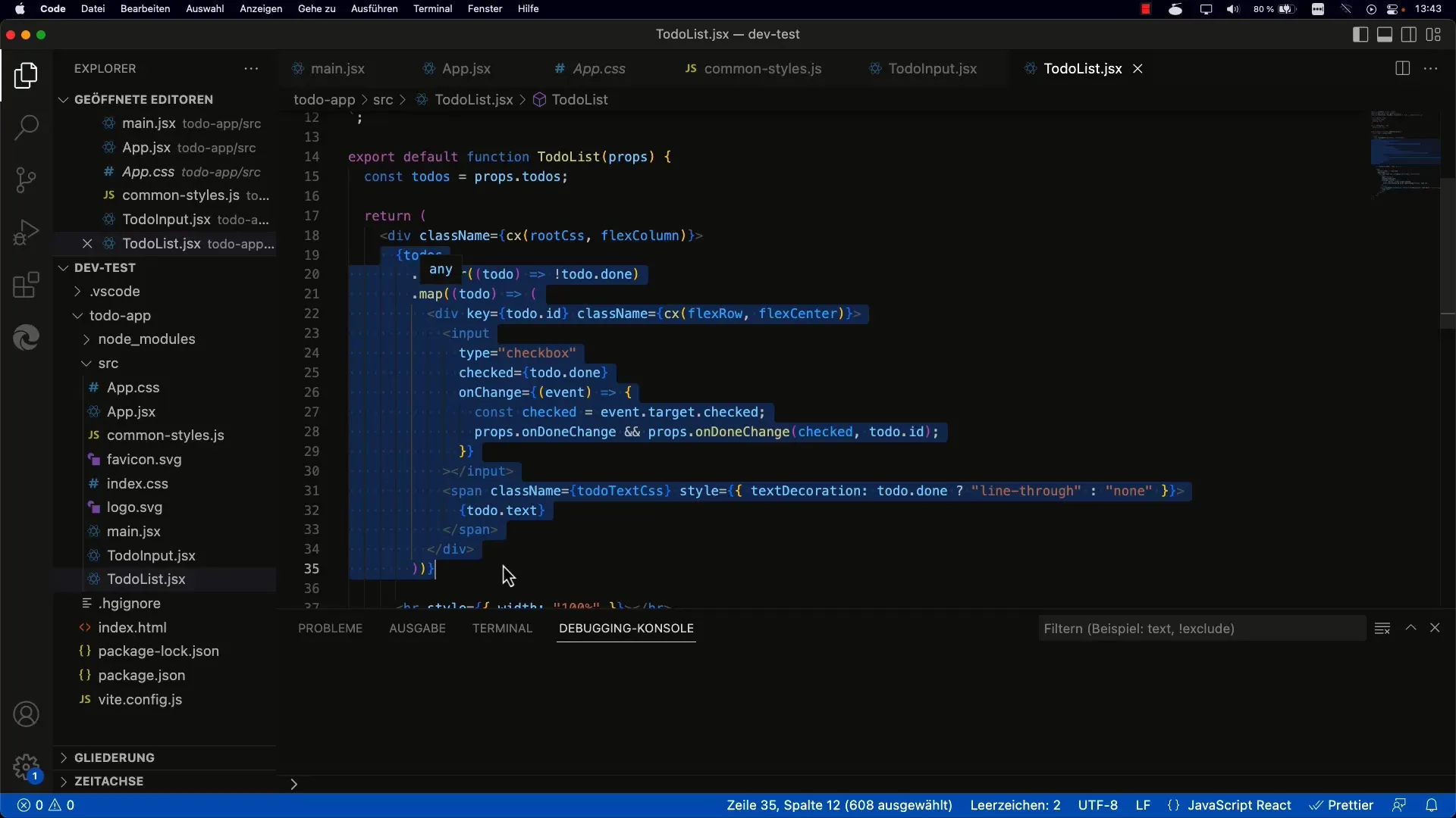 Menghapus to-dos di React - Panduan langkah demi langkah untuk implementasi yang efisien