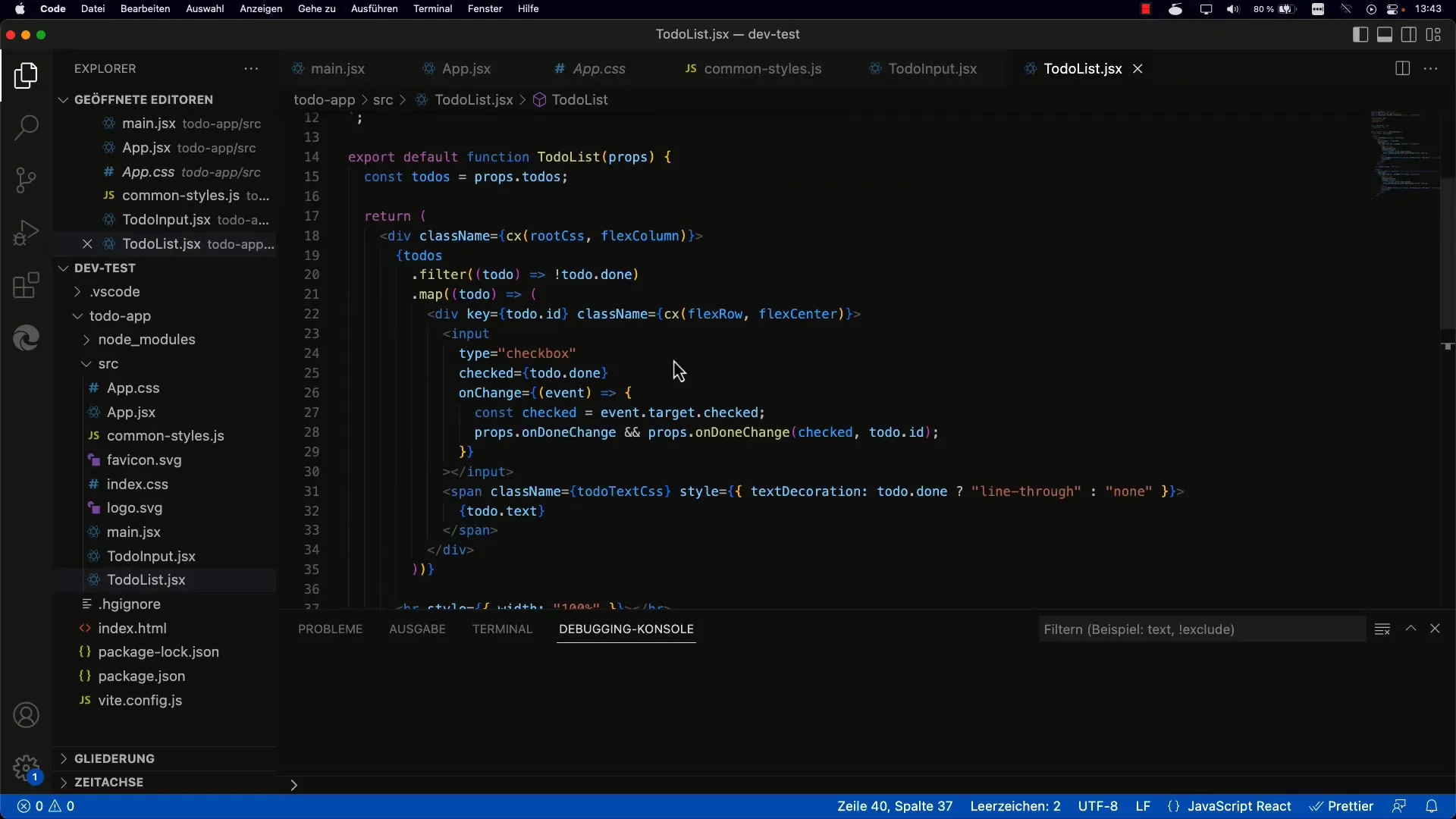 Menghapus to-dos di React - Panduan langkah demi langkah untuk implementasi yang efisien