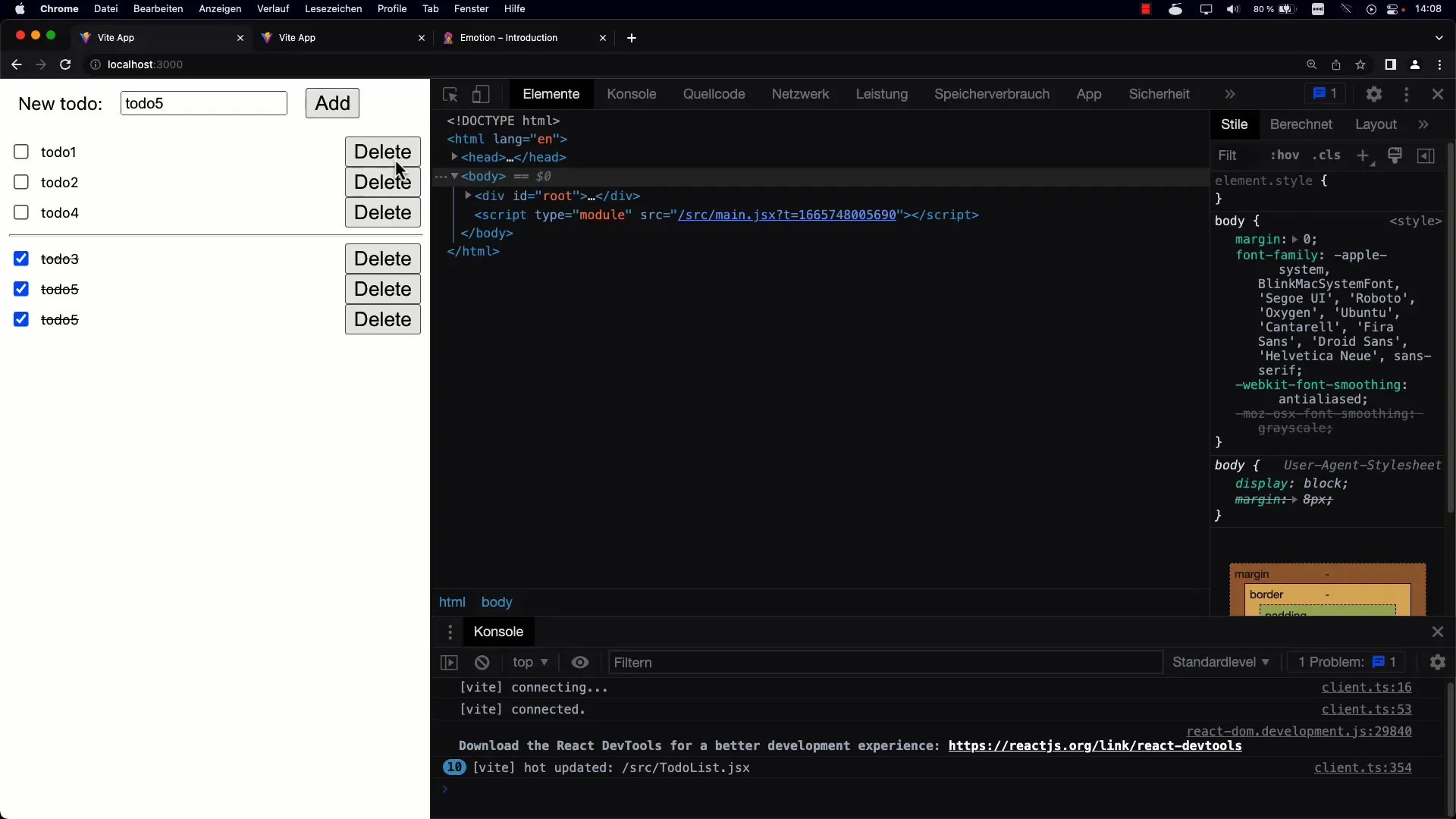 Menghapus to-dos di React - Panduan langkah demi langkah untuk implementasi yang efisien