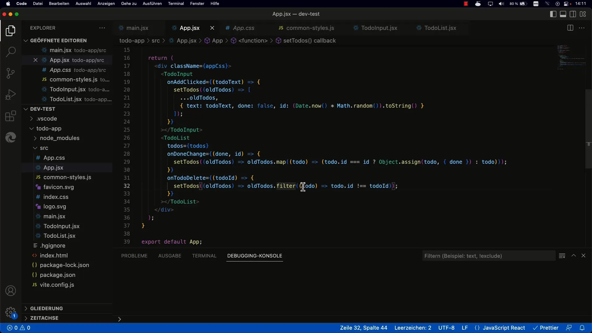 Menghapus to-dos di React - Panduan langkah demi langkah untuk implementasi yang efisien