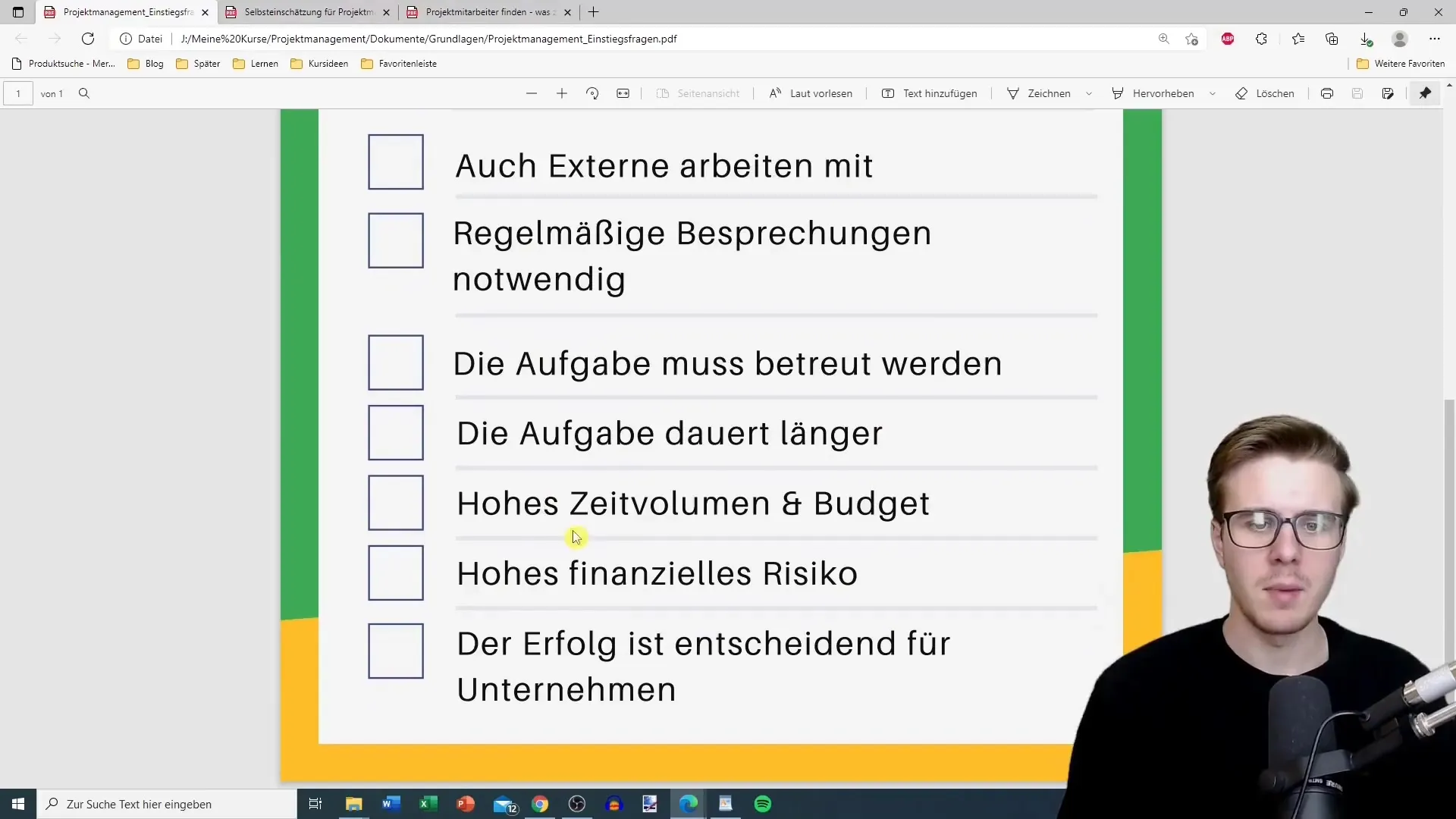 Ist Projektmanagement notwendig? Eine umfassende Checkliste