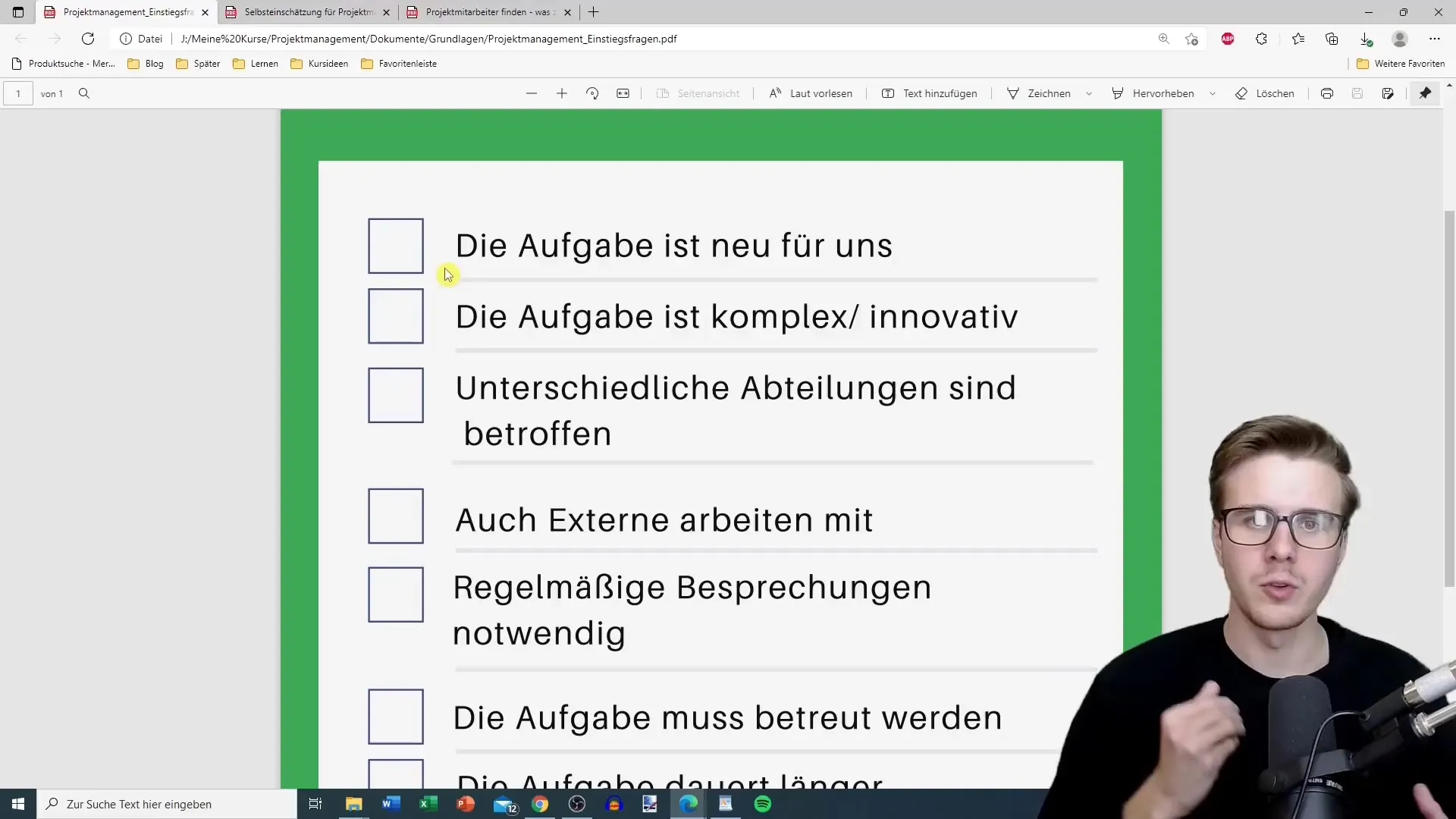 Ist Projektmanagement notwendig? Eine umfassende Checkliste