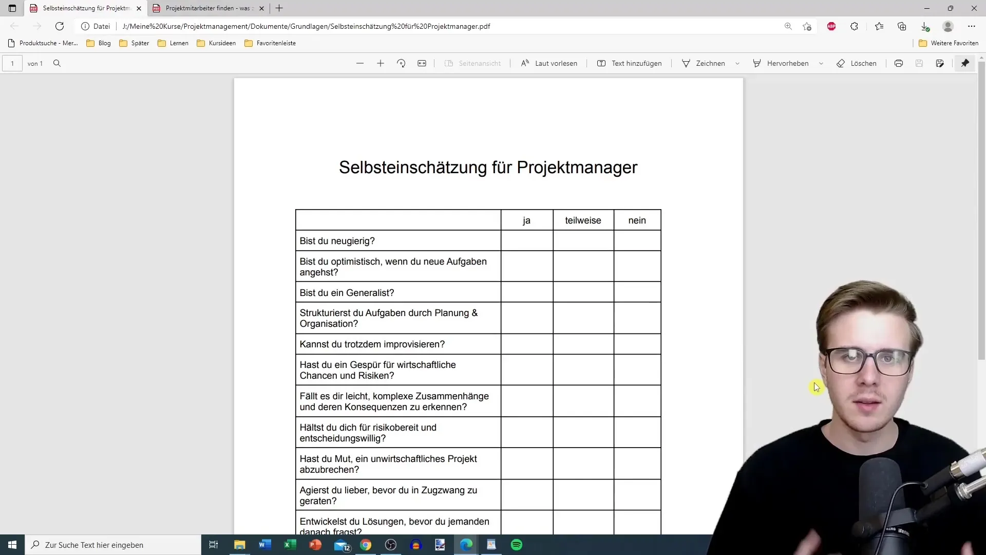 Autoevaluación en la gestión de proyectos - Pasos importantes para ti