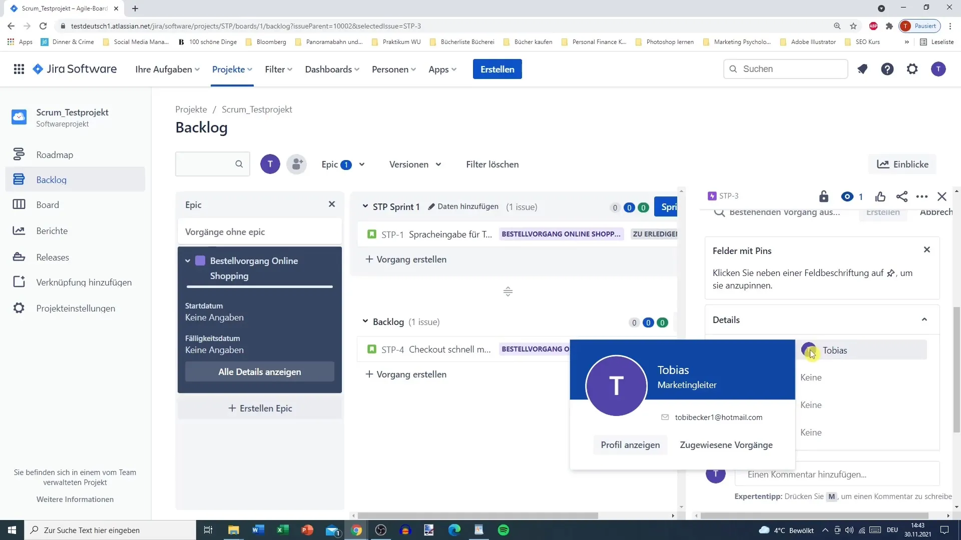 Optimale Verwaltung von Epics in Jira