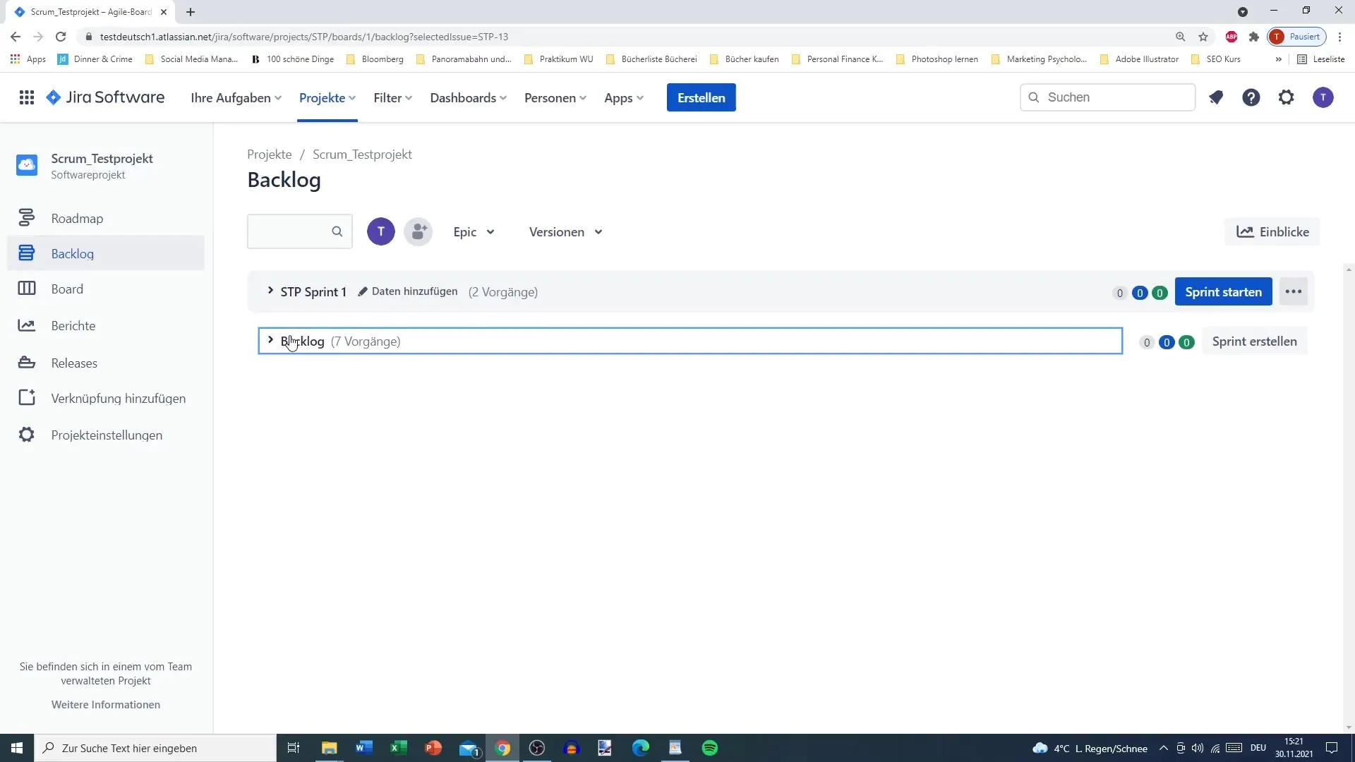 Gestionar los sprints de Jira: Instrucciones paso a paso