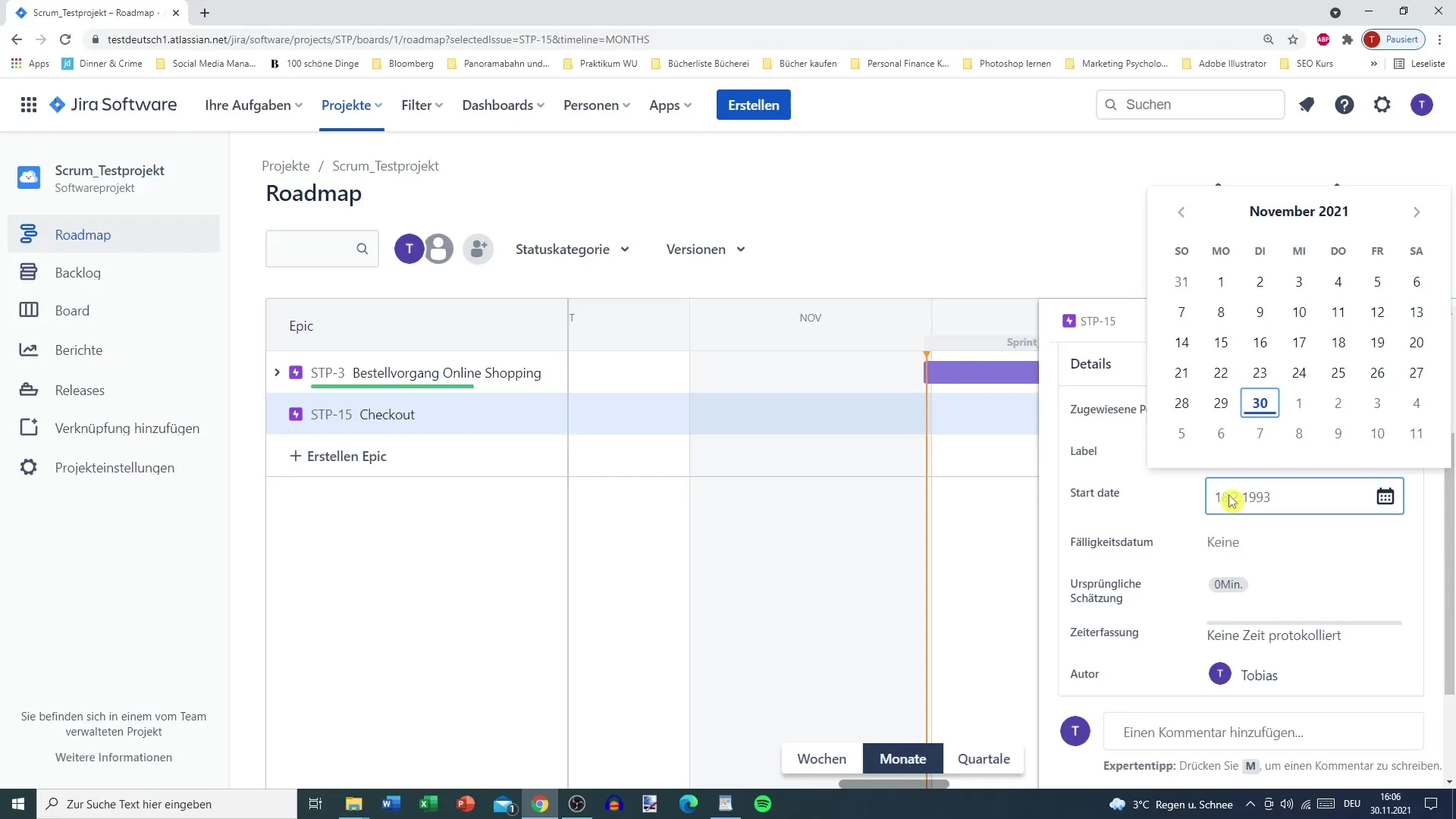 Jira Roadmap effektiv nutzen