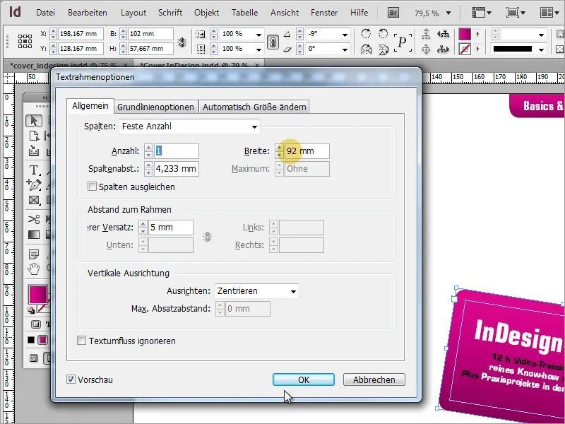 DVD cover and DVD label design - Part 2: Finishing the cover