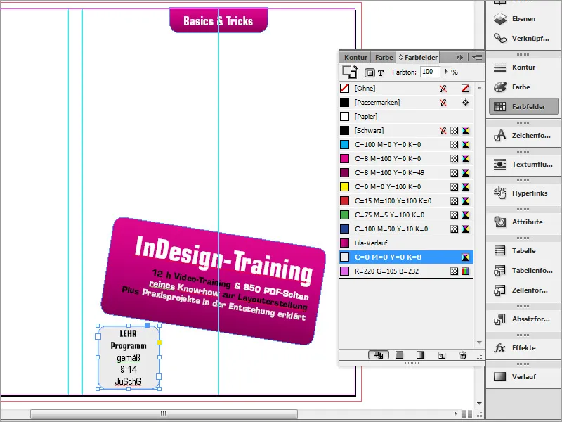 DVD cover and DVD label design - Part 2: Finishing the cover