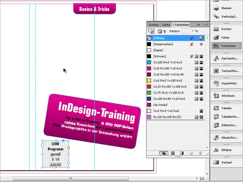 DVD cover and DVD label design - Part 2: Finishing the cover