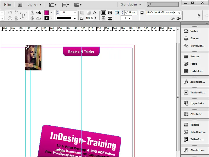 DVD cover and DVD label design - Part 2: Finishing the cover