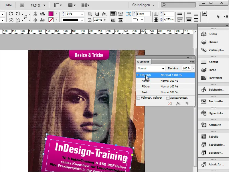 DVD cover and DVD label design - Part 2: Finishing the cover