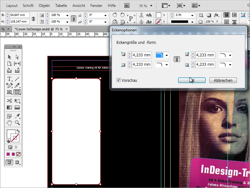 DVD cover and DVD label design - Part 2: Finishing the cover