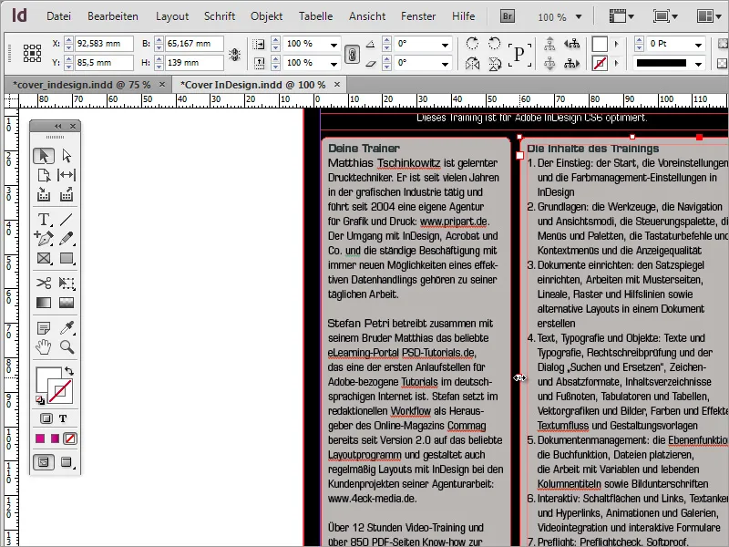 DVD cover and DVD label design - Part 2: Finishing the cover