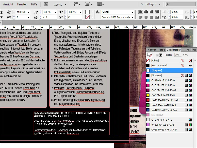 DVD cover and DVD label design - Part 2: Finishing the cover