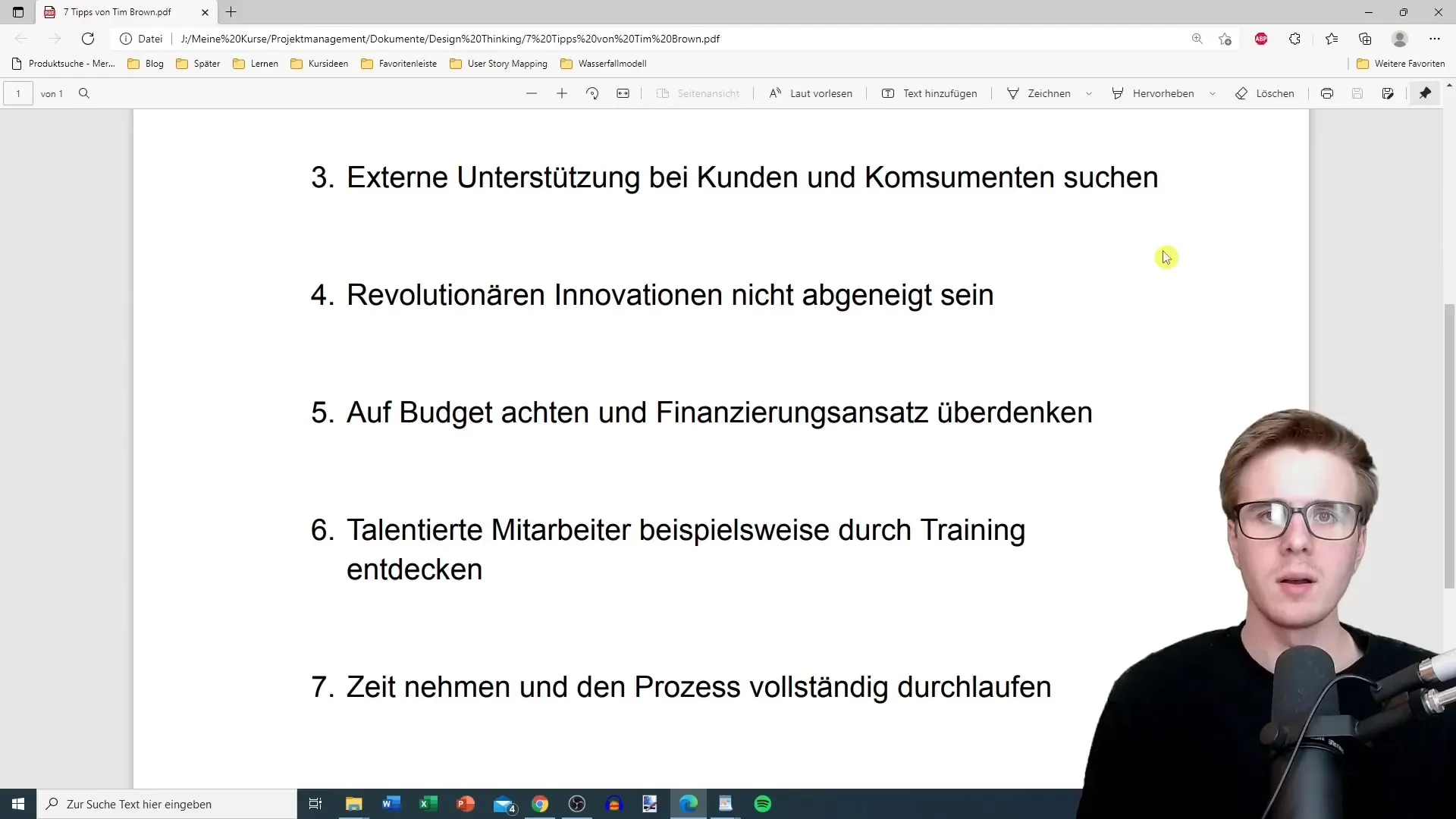 Design Thinking und Tim Browns sieben Tipps für ein erfolgreiches Innovationsmanagement