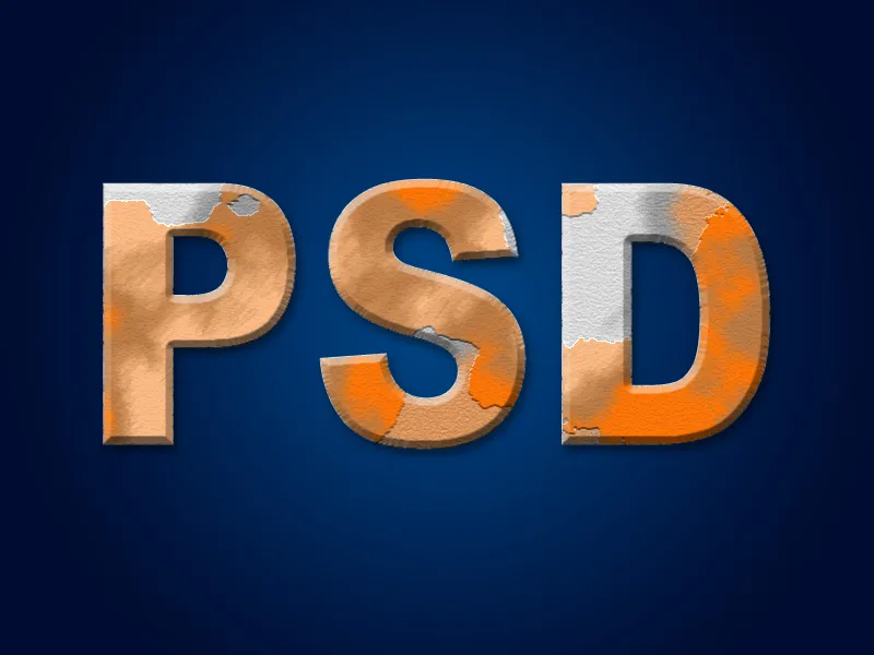 Rust - 6 varianter å lage en rust tekstur/en rust tekst