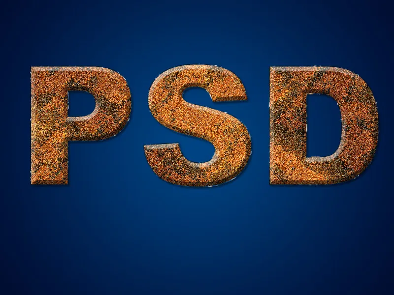 Rust - 6 varianter å lage en rust tekstur/en rust tekst