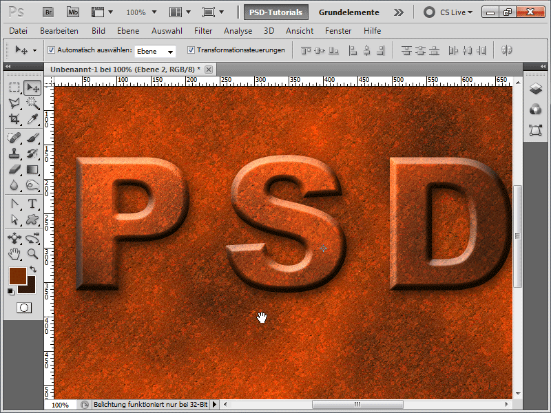 Rust - 6 varianter for å lage en rust tekstur/tekst