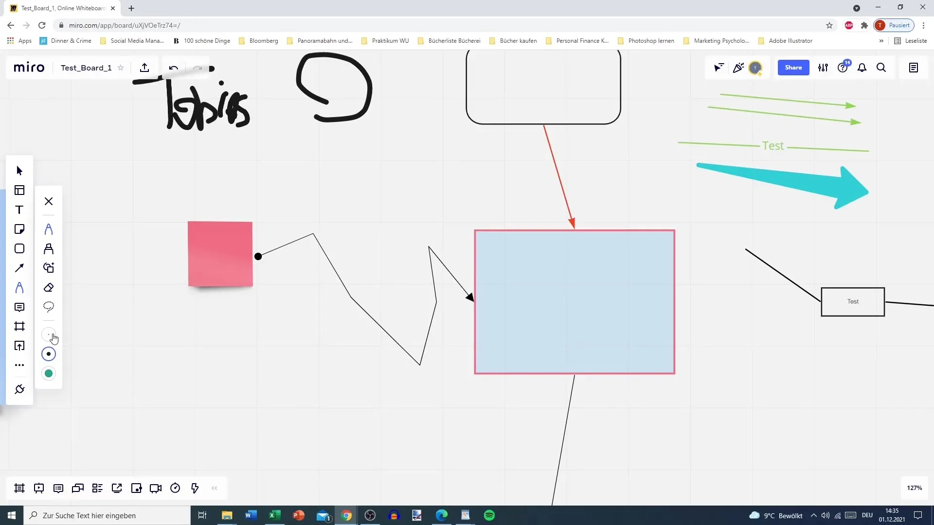 Miro: Utilizar correctamente los bolígrafos para ideas creativas