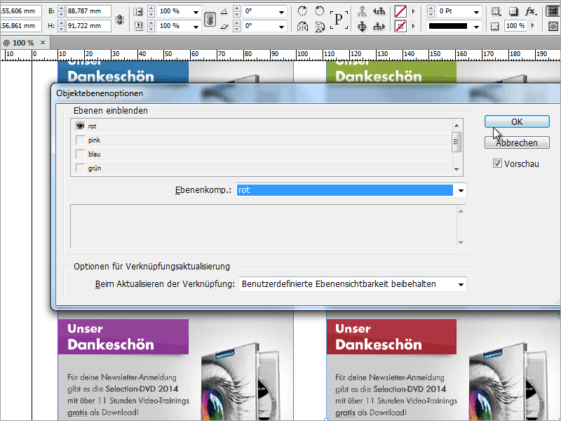 Tipps &amp; Tricks zu Adobe InDesign: Photoshop-Dateien importieren und Ebenenkompositionen clever nutzen