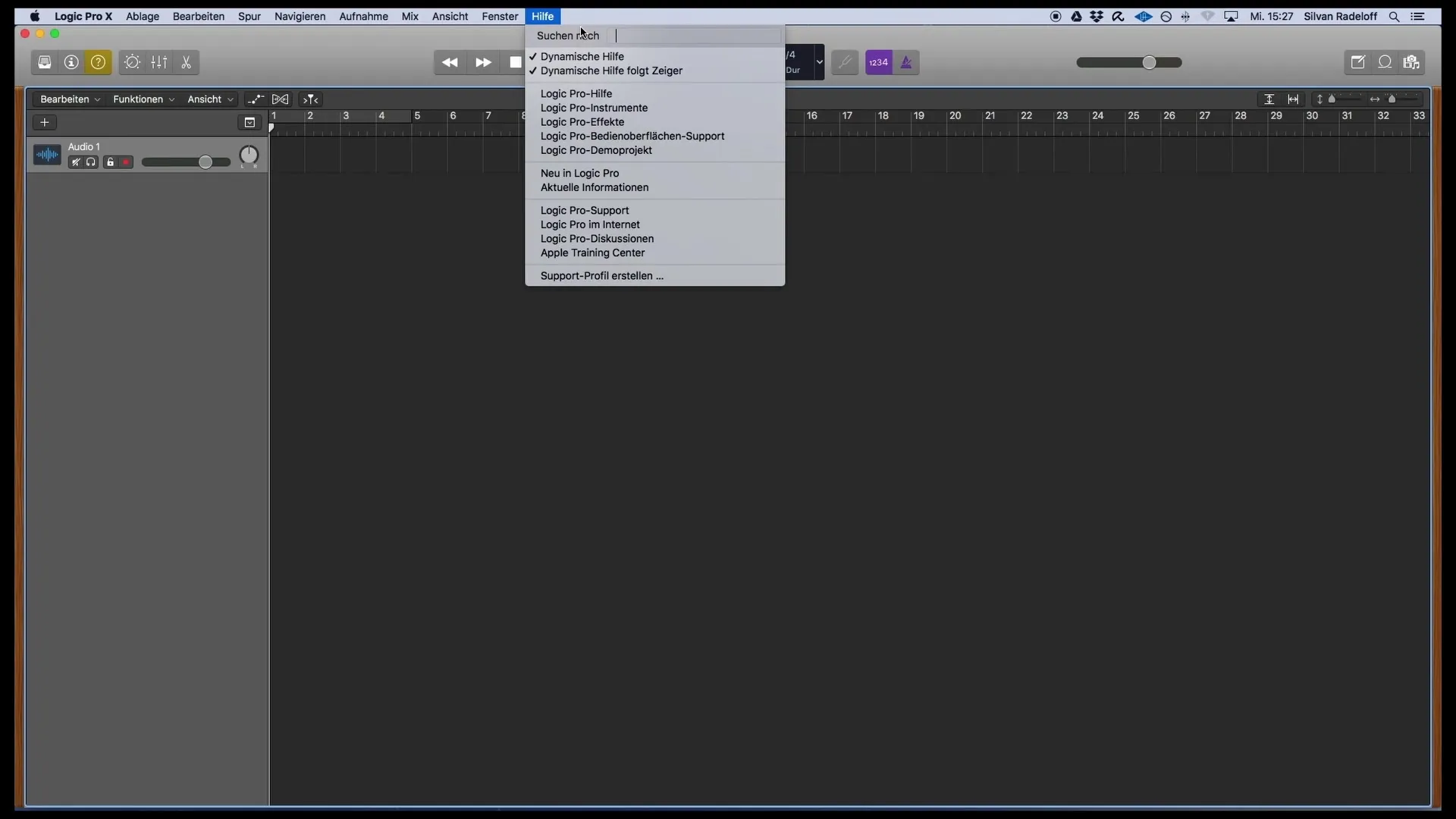 Správne nastavenie a spustenie s Logic Pro X