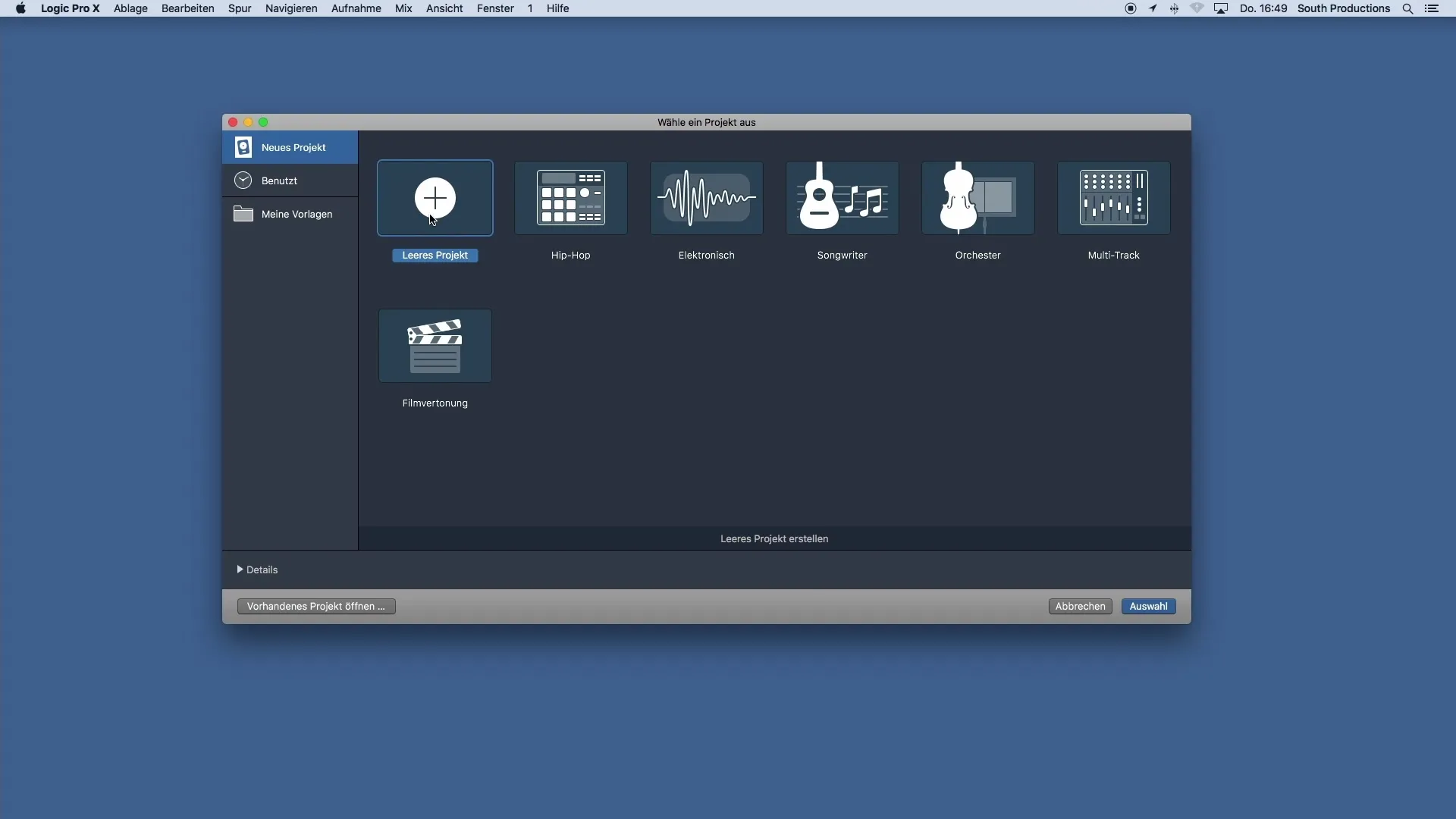 Restarting the entry into music production with Logic Pro X
