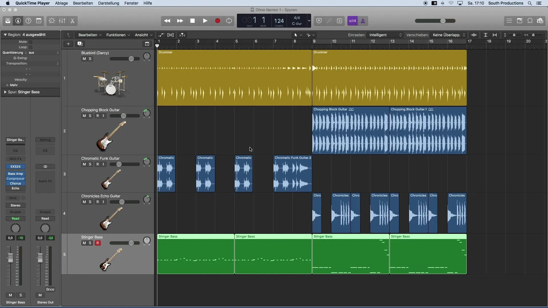 MIDI-Velocity Anpassen in Logic Pro X effizient