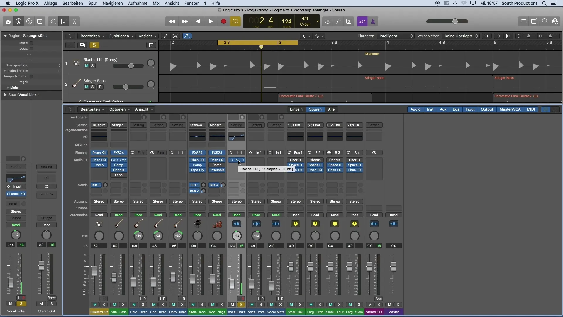 Efectos en Logic Pro X: Una guía práctica