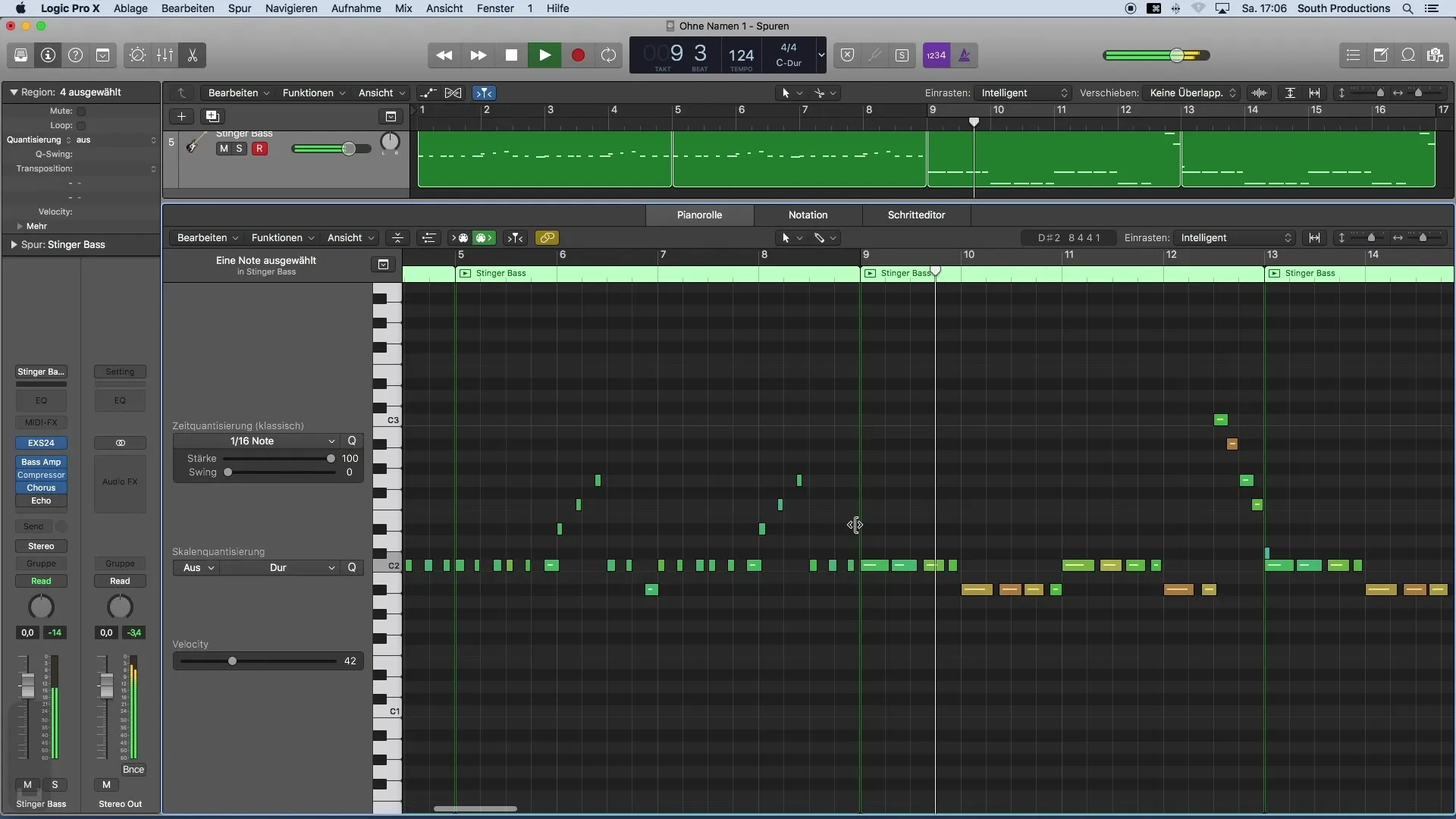 Quantizzazione MIDI in Logic Pro X per un groove perfetto