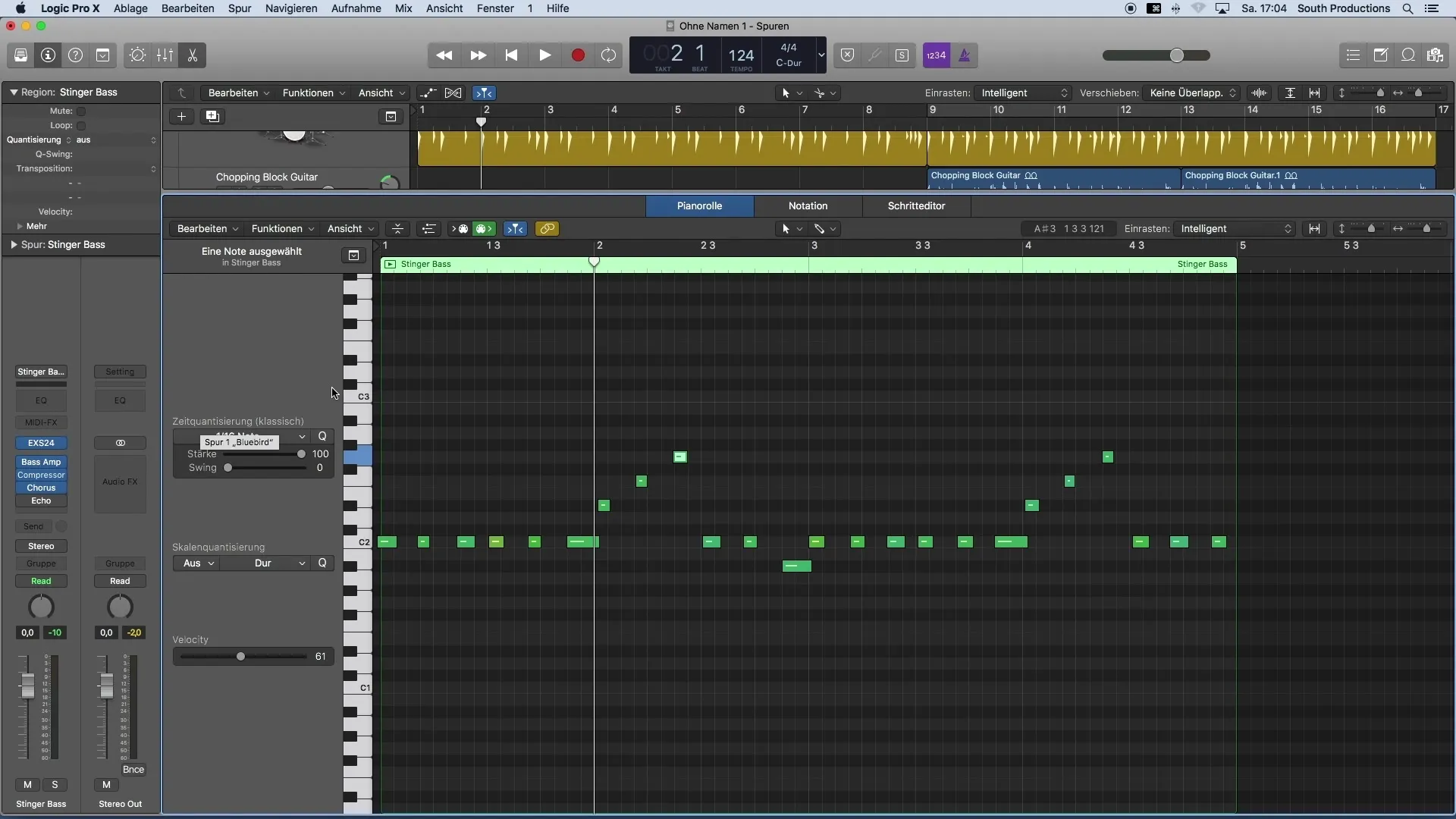 Quantizzazione MIDI in Logic Pro X per un groove perfetto