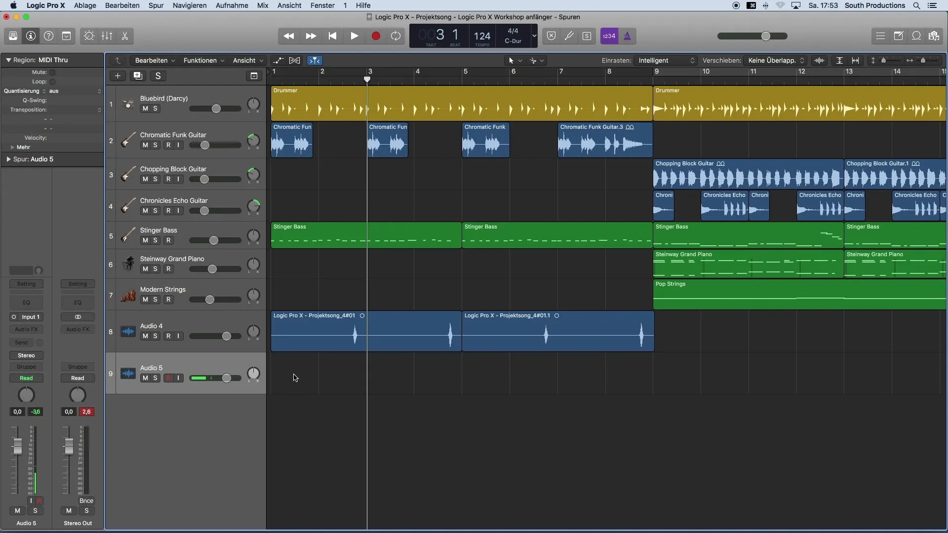 Vocals aufnehmen in Logic Pro X - Ein Leitfaden