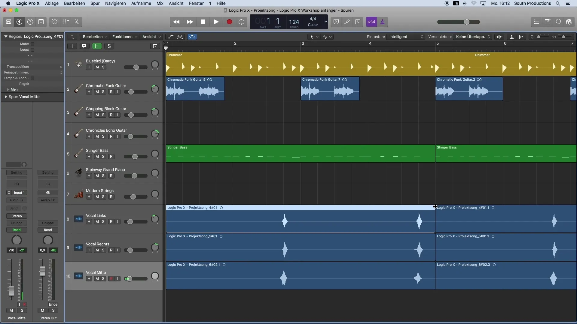 Vocalbearbeitung in Logic Pro X – Tipps und Tricks