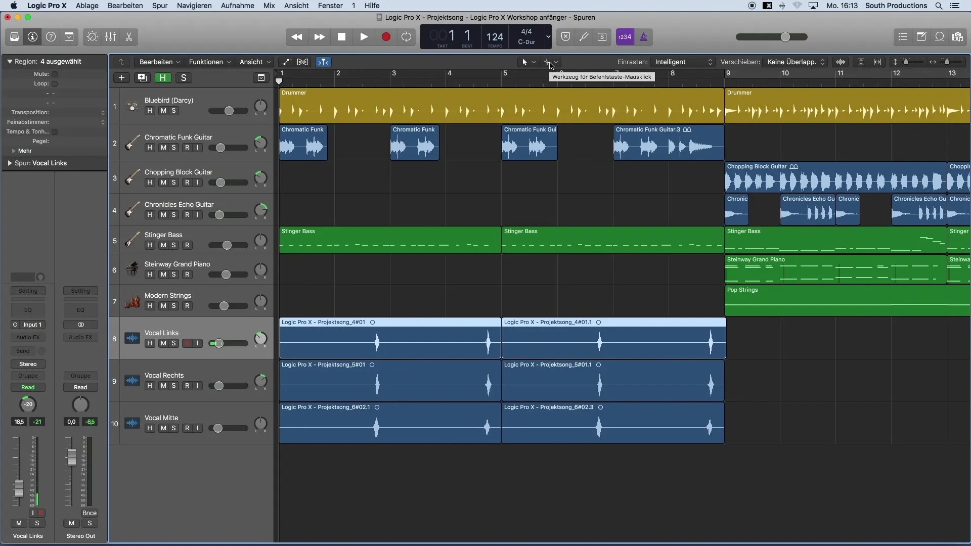 Vocalbearbeitung in Logic Pro X – Tipps und Tricks