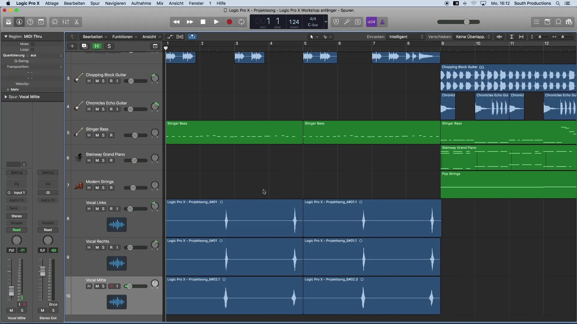 Vocalbearbeitung in Logic Pro X – Tipps und Tricks