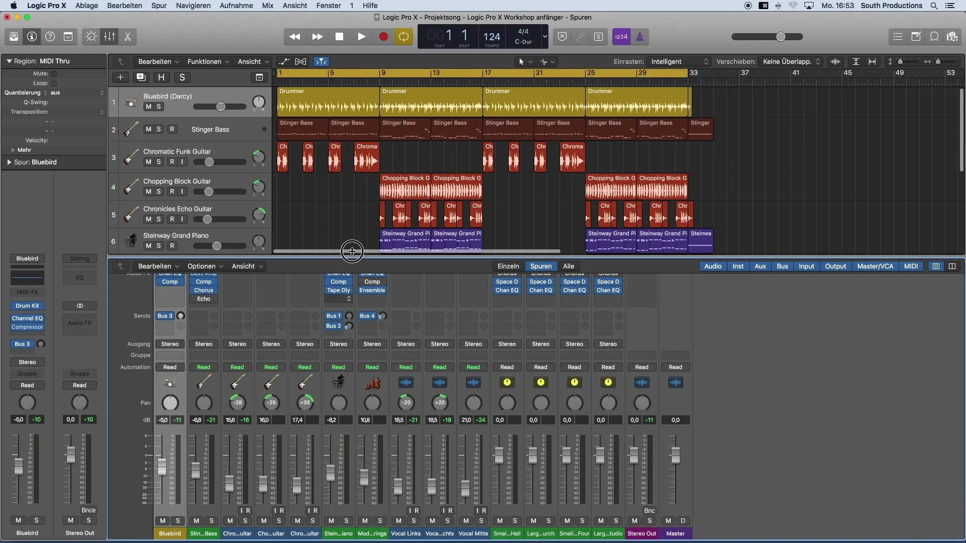 Einstieg in Roughmix mit Logic Pro X