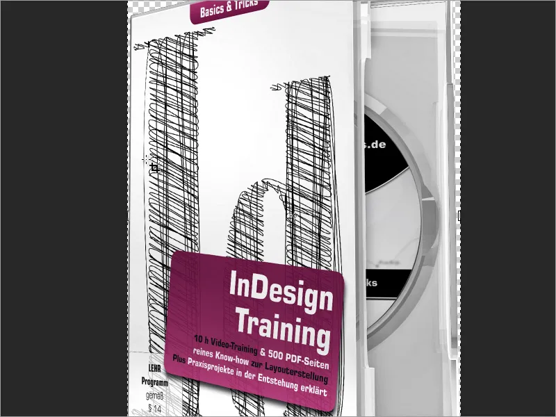Mengubah Desain Sampul DVD dan Label DVD - Bagian 3: Membuat Label di Photoshop
