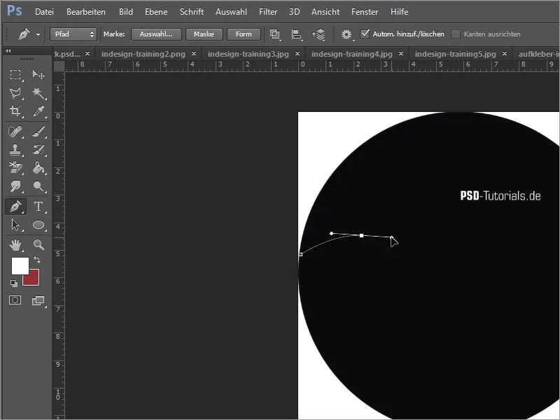 Membuat cover dan label DVD - Bagian 3: Membuat label dengan Photoshop
