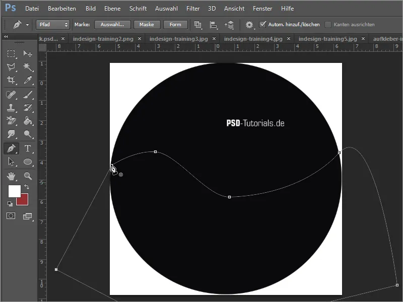 Membuat DVD-Cover dan Label DVD - Bagian 3: Membuat label di Photoshop