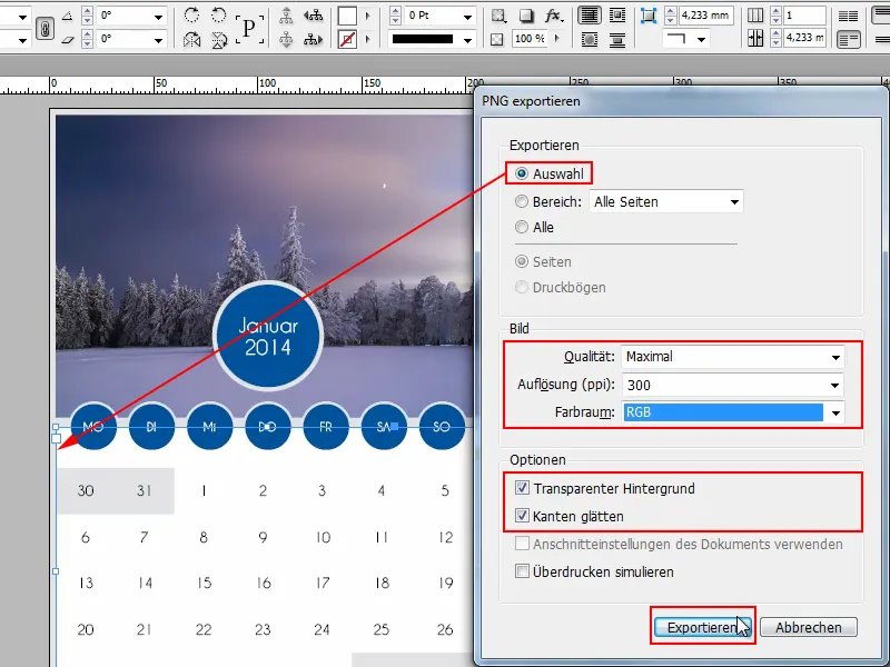 Tipps &amp; Tricks zu Adobe InDesign: Tabelle und andere Objekte als Bild exportieren