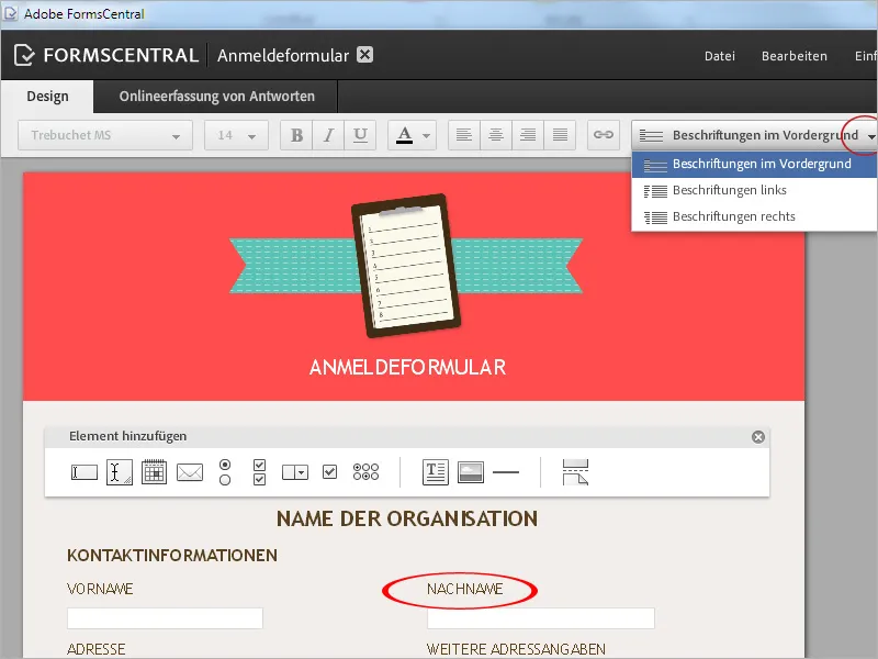 Formulare verteilen und Rückläufer verwalten mit Acrobat und FormsCentral
