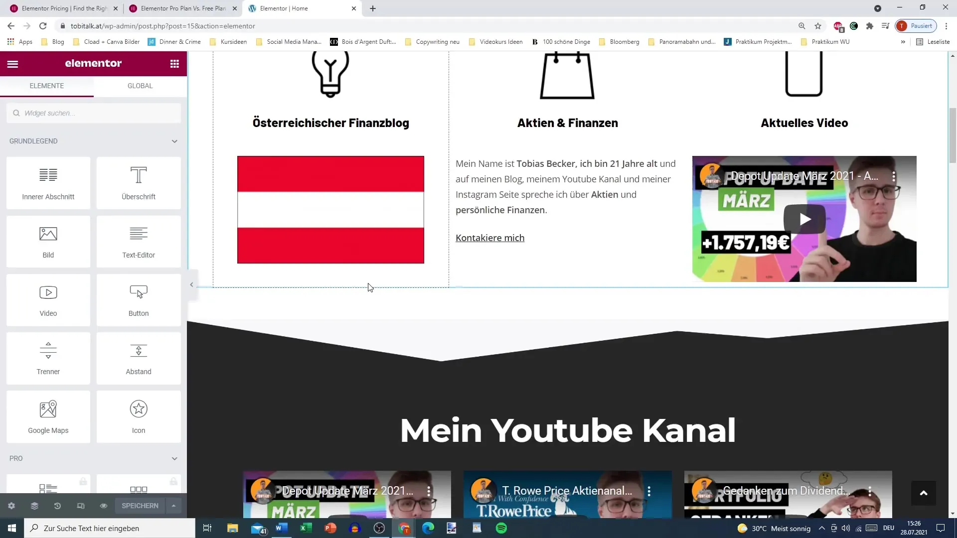 Elementor Pro vs. Free: A detailed comparison
