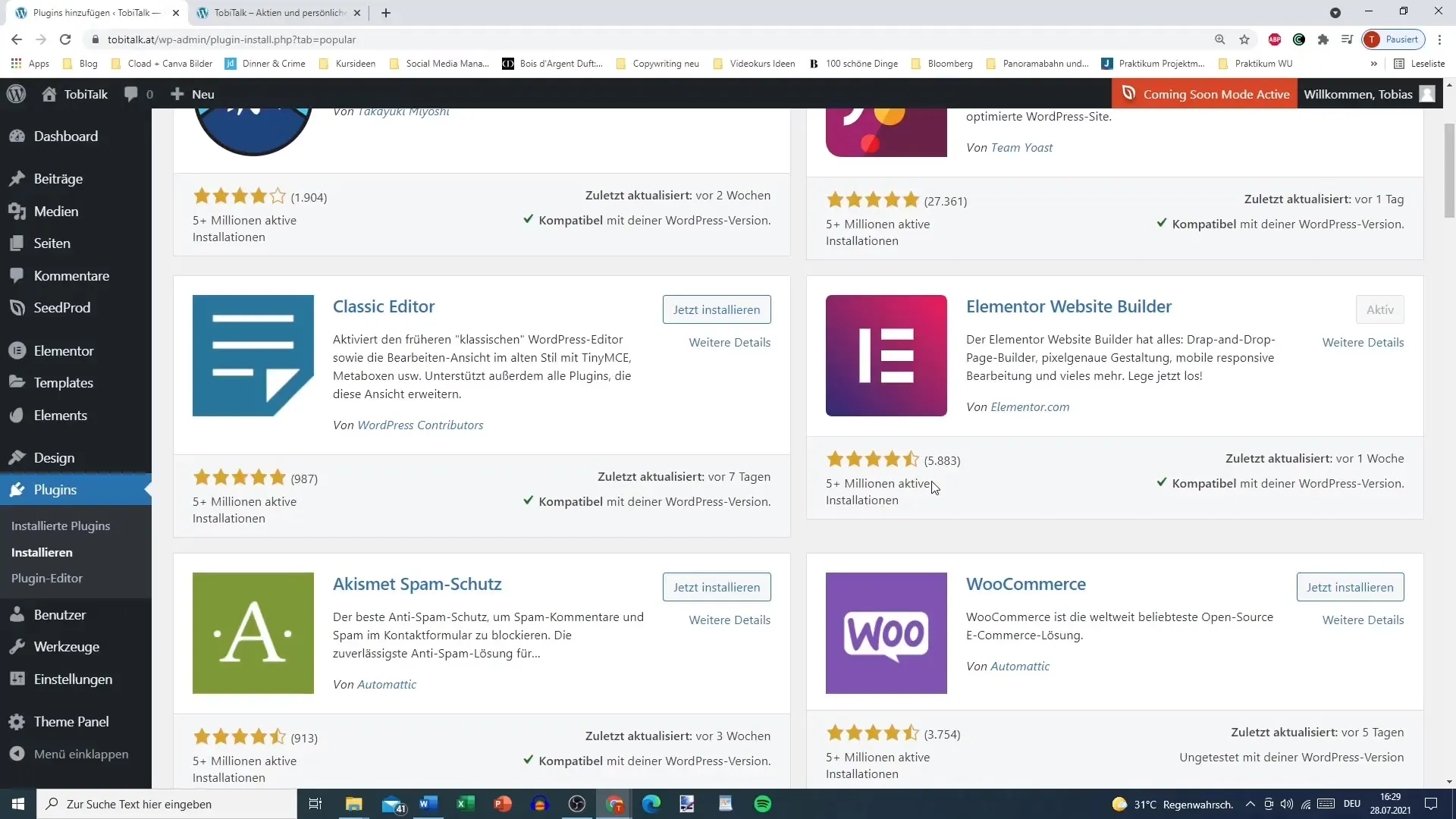 Make effective use of plugins in WordPress