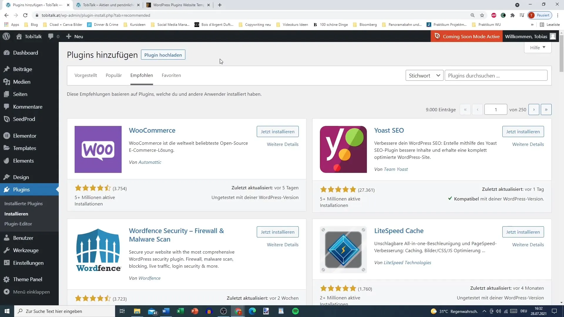 Install Elementor - Easy guide for WordPress