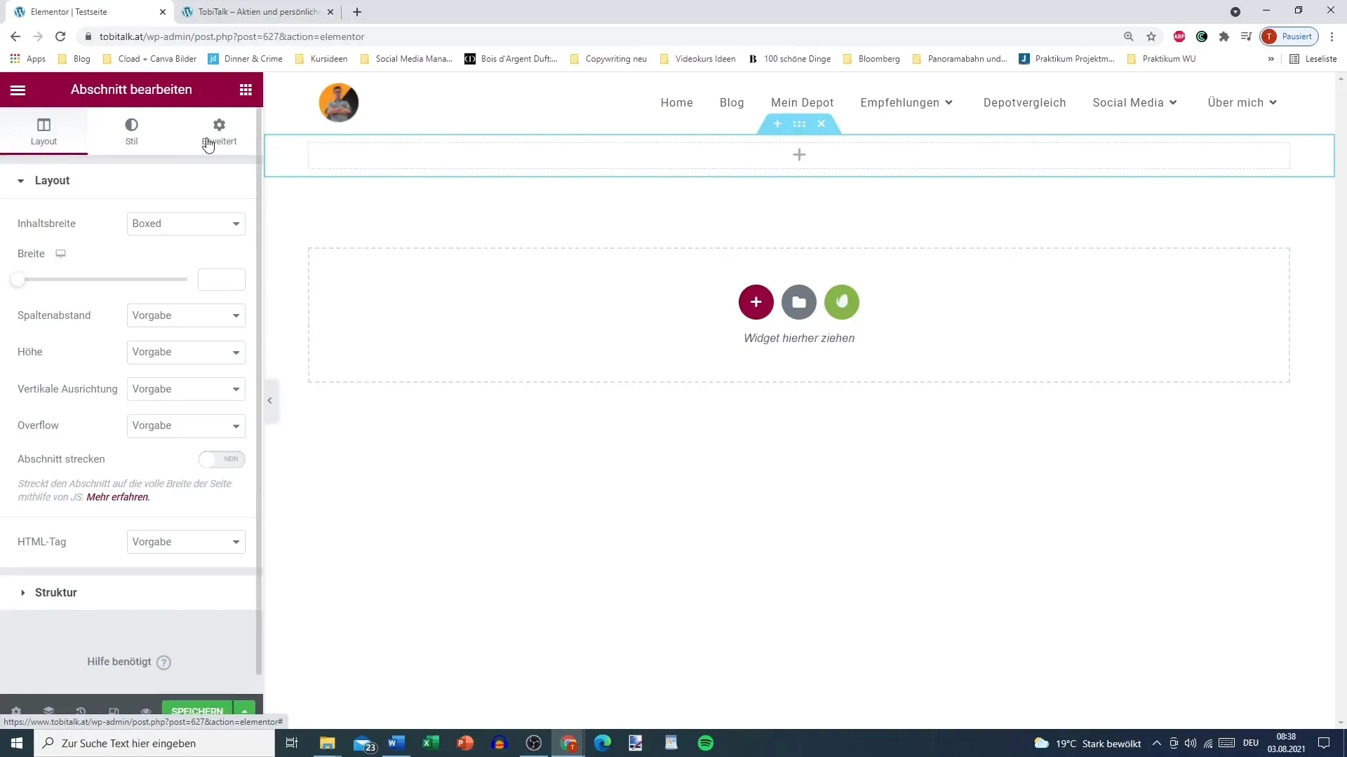 Elementor for WordPress - Tabs Content, Style, and Advanced