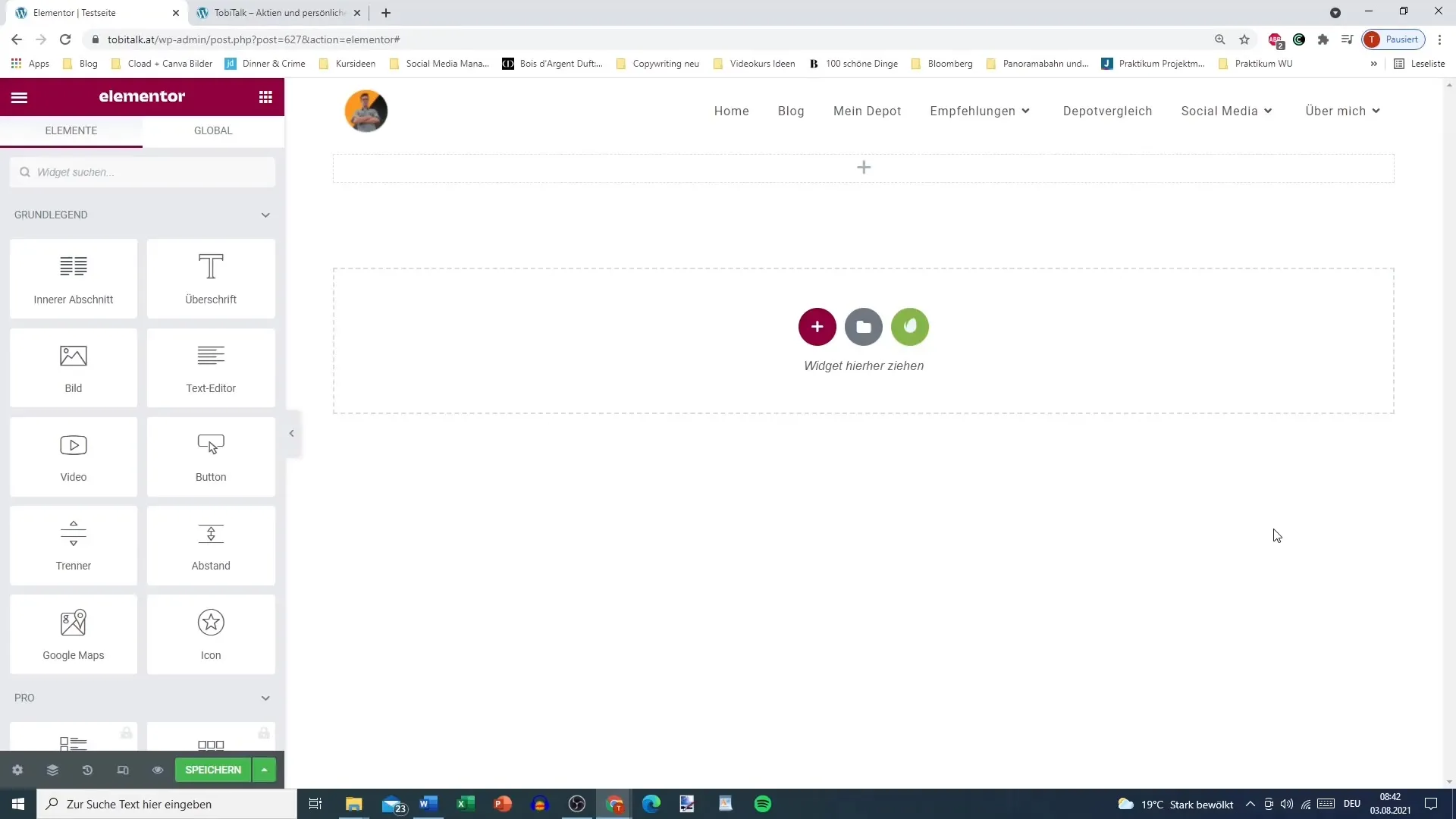 Effectively activate editing icons in Elementor
