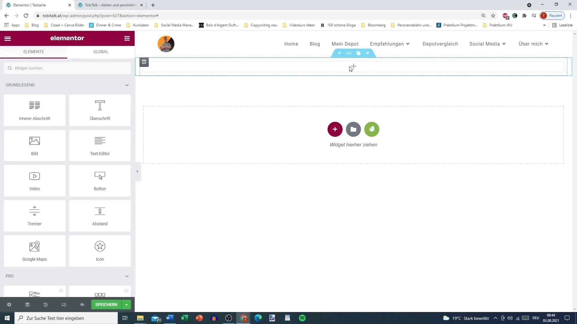 Activate editing icons in Elementor effectively