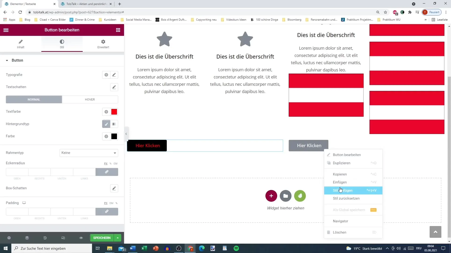 Faster processing with Elementor for WordPress